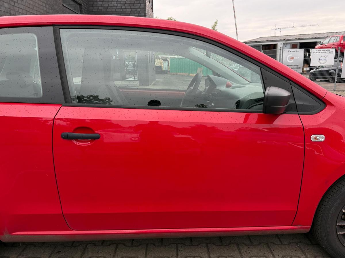 Seat Mii original Tür rechts LY3D Tornadorot 3-Türer Rohbau BJ13
